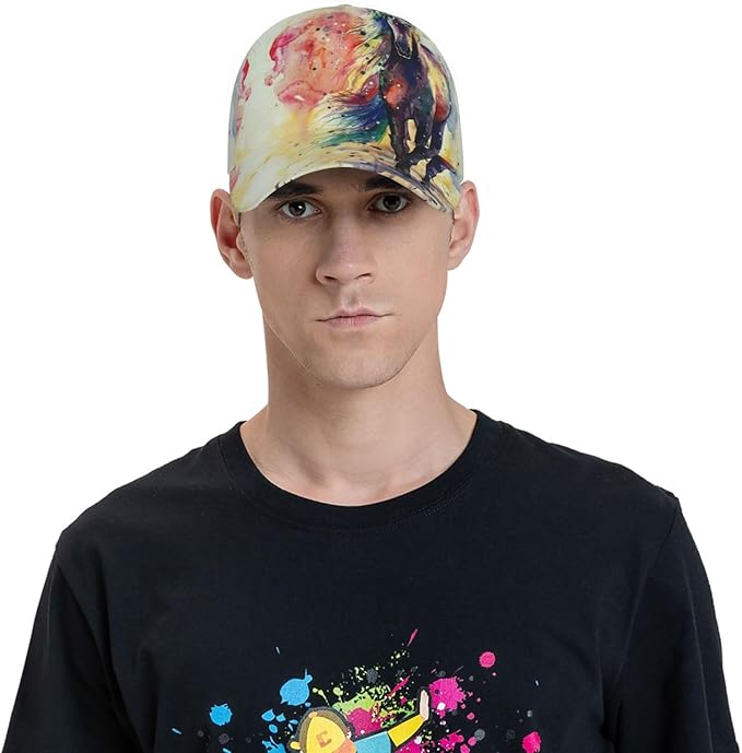 Westie Dogs Beach Summer Tropical Baseball Cap Men Women Classic Adjustable for Running Workout and Outdoor All Season Hat