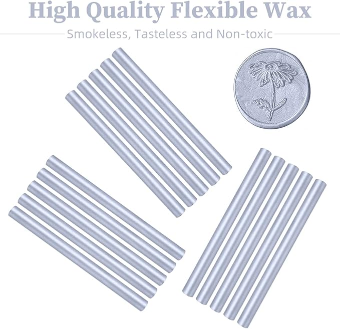 Wax Seal Sticks, Afobby 15 Pieces Glue Gun Sealing Wax Sticks - Image 2