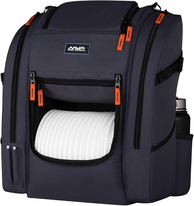 MVP Disc Sports Voyager Lite Backpack Disc Golf Bag (Choose Your Favorite Color)