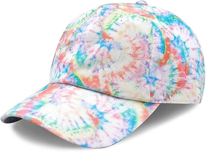 Cotton Baseball Cap Dad Hat – Washed Low Profile Adjustable Hat for Men Women Casual Outdoor Running Golf