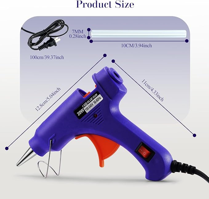 Mini Hot Glue Gun, Hot Melt Gun - Image 2