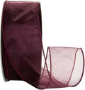 Ribbon Bazaar Sheer Organza Wired Ribbon by RibbonBazaar