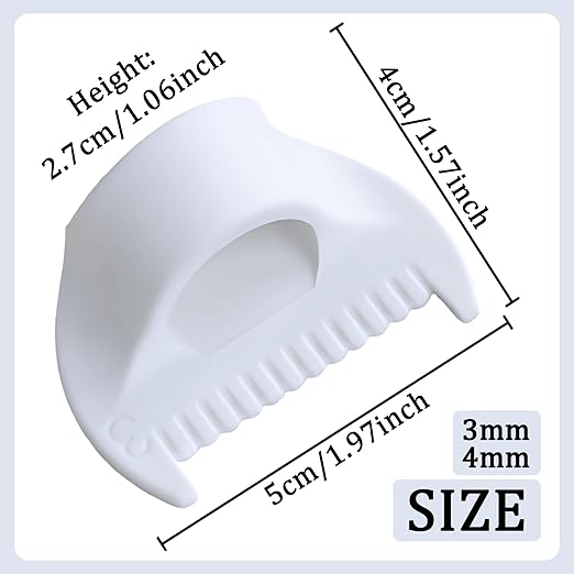 2 PCS Edge Lock Seam Guide, Mini Sewing Finger Ruler - Image 2