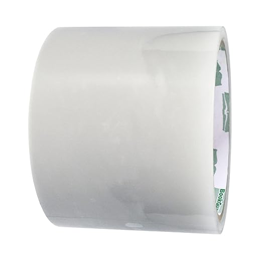 BookGuard Stretchable Clear Book Repair Tape, 15 Yard Roll, 3 Inch by ChromaLabel