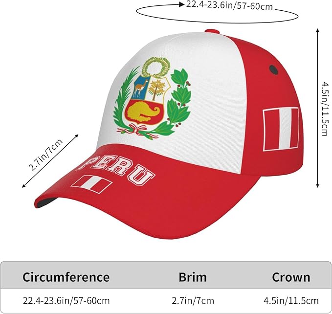 National Flags Baseball Cap for Men Women, Fashion Adjustable Sun Protection Visor Caps Trucker Hat Patriotic Caps