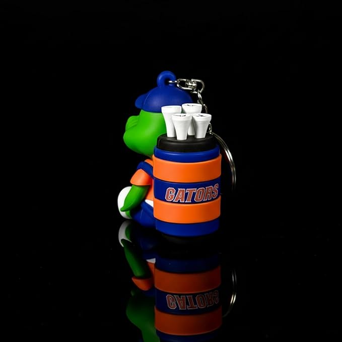 NCAA Mascot Golf Tee Holders, Includes 8 Golf Tees, Fun Golf Accessory, Stylish Golf Bag Add-On, Unique Golf Gift for Men & Women