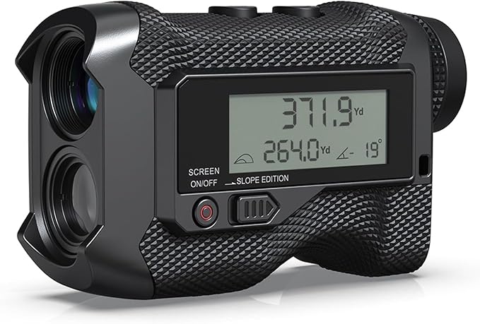 ACPOTEL Golf Range Finder with Slope Switch - 750yd External Screen