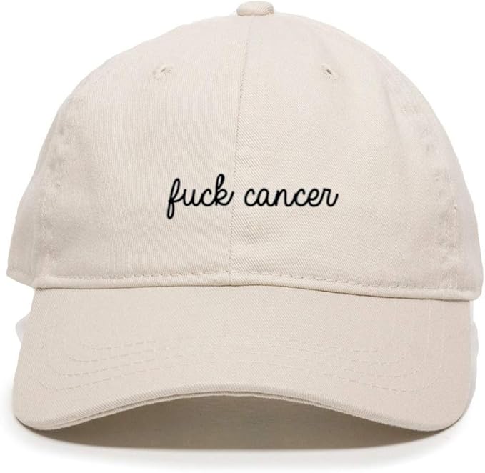 DSGN By DNA Fuck Trump Embroidered Baseball Cap Cotton Adjustable Dad Hat