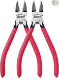 Wire Cutters 2 PACK, 6 inch Wire Cutter Set, HOUSERAN Side Cutters Flush Cut by HOUSERAN