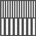CrafTreat Reusable Geometric Stripe Stencils by CrafTreat