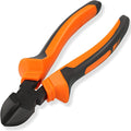 BOENFU Wire Cutters Electrical Heavy Duty CRV Steel, Comfort Grip Diagonal by BOENFU