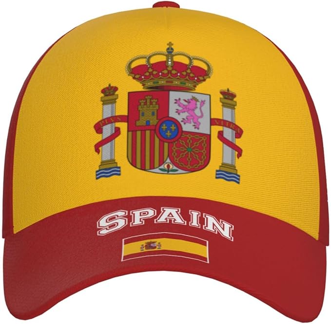 National Flags Baseball Cap for Men Women, Fashion Adjustable Sun Protection Visor Caps Trucker Hat Patriotic Caps
