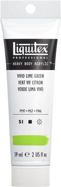 Liquitex Professional Heavy Body Acrylic Paint, 2-oz Tube, Vivid Lime Green by Liquitex
