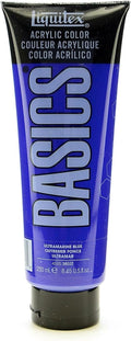 Liquitex BASICS Acrylic Paint, 250ml Tube, Ultramarine Blue by Liquitex