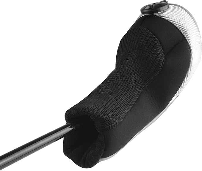 Andux Mesh Golf Hybrid Club Head Covers with Dial Number Tags, 4pcs/Set