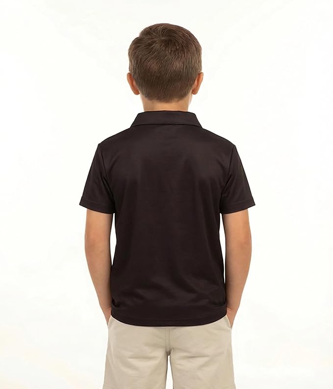 Tipsy Elves Kids and Toddlers Golf Shirts - Athletic Comfort Fit with Quick Dry Material