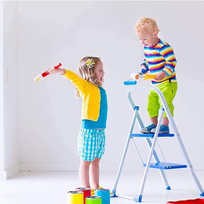 RZJZGZ Mini Foam Paint Roller Painting Decorating Touch Up Trim Kit 2 inch - Image 3