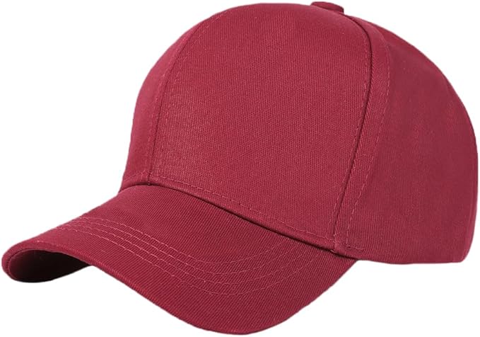 Criss Cross Hat Washed Distressed Baseball Cap Ponytail Hat High Messy Bun Ponycap for Women