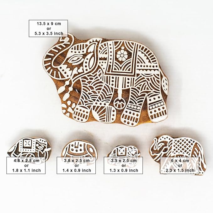Wooden Block Stamp for Block Printing - Image 4