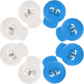 Glove Locks, 8-Pack Baseball/Softball Glove Lace Locks – Vibrant Colors, No Retie Knots, Spring-Lock Tech, Durable Design.