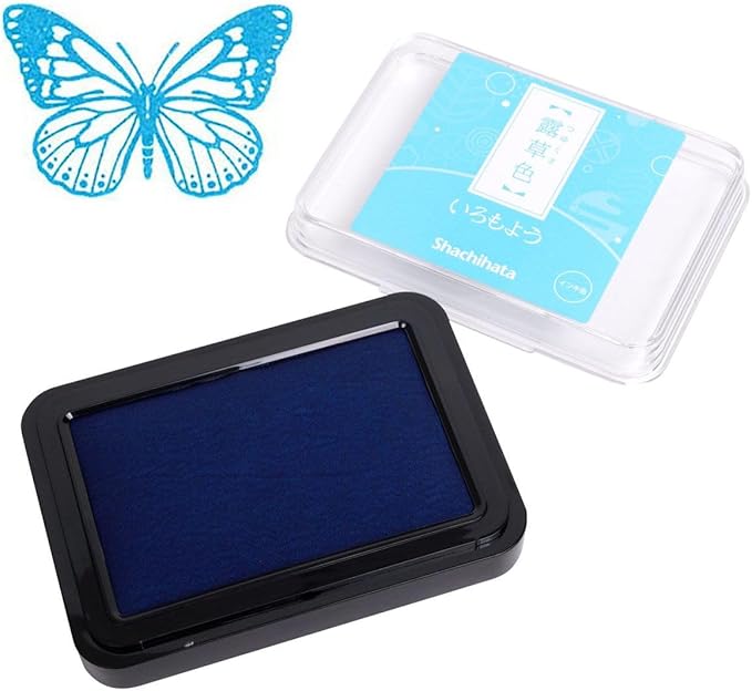 IROMOYO Stamp PAD, Traditional Japanese Ink Colour, Oil-Based Ink pad by Artline