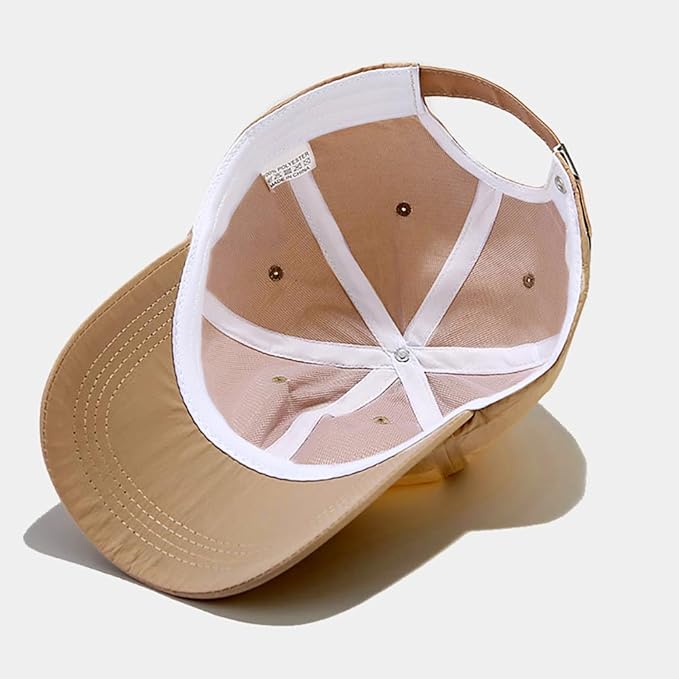 Malaxlx Waterproof Baseball Cap for Men Women Breathable UPF50+ Sport Outdoor Caps Quick Dry Adjustable Rain Hat