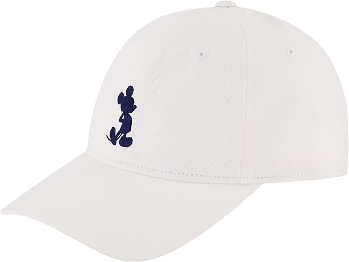 Disney Unisex Adult Disney Mickey Mouse Dad Hat, Adult Baseball Cap with Curved Brim