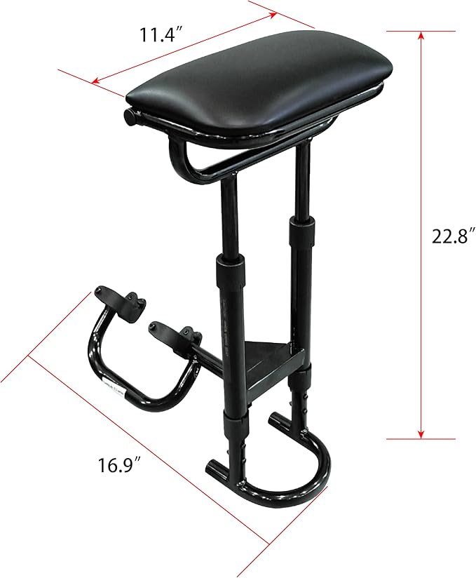 Caddytek Removable Golf Cart Seat, Golf Push Cart Seat, Golf Chair Accessory, Trolly Seat for 3 Wheels and 4 Wheels