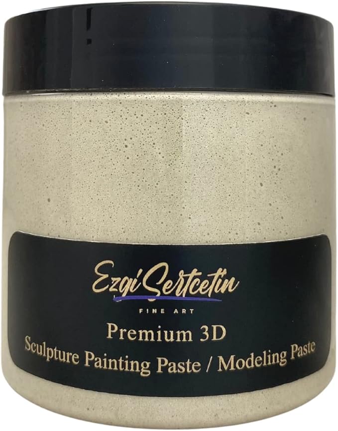 3D Sculpture Painting Paste|Texture Paste|Decorative Plaster|Ready to by EzgiSertcetin