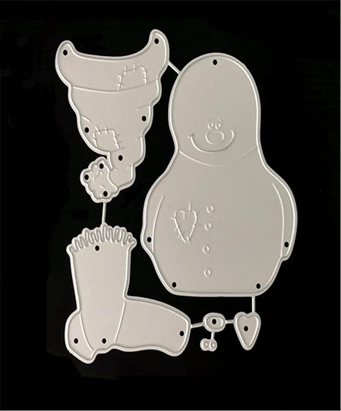 Metal Cutting Dies DIY Merry Christams Embossing Stencil Template Scrapbooking - Image 4