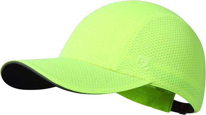 GADIEMKENSD Women's Race Day Running Cap Performance Mesh Hat - Excellent Ventilation, Lightweight, Reflective Safety
