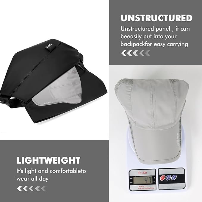 Running Hat Mesh Baseball Cap Unstructured Sports Cap Outdoors Sun Hat for Men Women