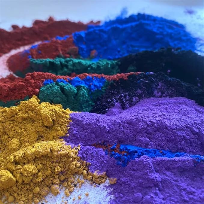 GOODTAKE Purple Iron Oxide Pigment Powder, Concrete Cement Dye Color Pigment - Image 9