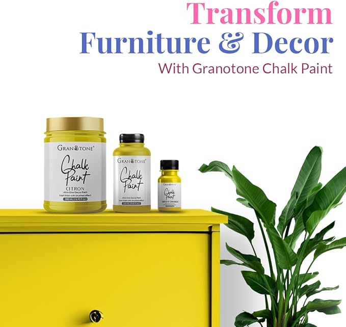 GRANOTONE Chalk Paint for Furniture | Matt-Finish Water-Based Acrylic Paint for - Image 2