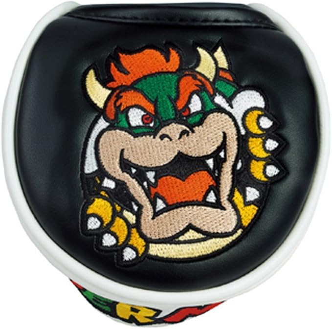 Super Mario Head Cover FW (Kupa) SMHF003 Soft Candy Golf Bag - Clear, Medium