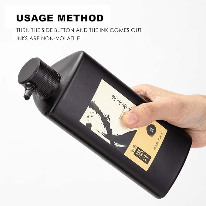 100 ML/3.5 OZ Calligraphy and Sumi Liquid Ink - Image 2
