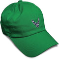 Speedy Pros Soft Baseball Hat Embroidered Dad Hat Air Force Emblem Embroidery Men & Ladies Baseball Cap Cotton