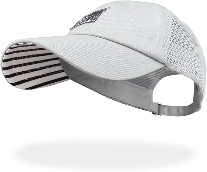 Baseball Cap for Women in Cute Dad Hat Design with Mesh to Stay Cool at The Beach in Summer