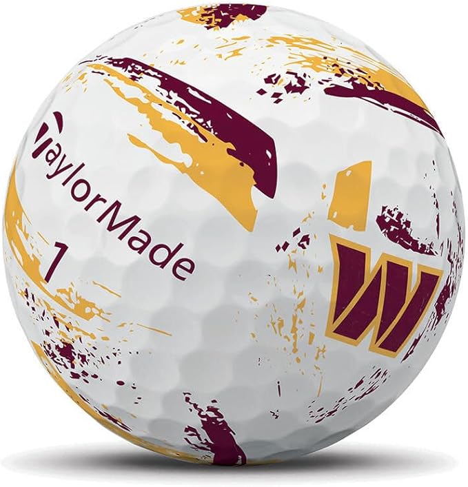 TaylorMade Golf Speed Soft Ink NFL Golf Balls
