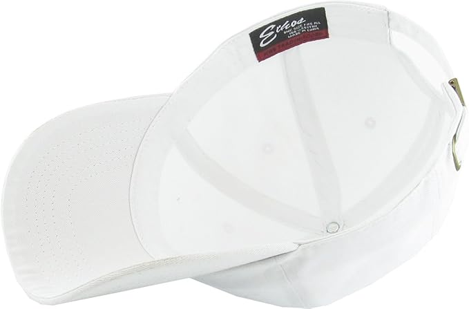 KBETHOS Classic Unisex Cotton Adjustable Low Crown Baseball Cap – Plain Dad Hat