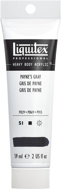 Liquitex Professional Heavy Body Acrylic Paint, 2-oz Tube, Payne’s Gray by Liquitex