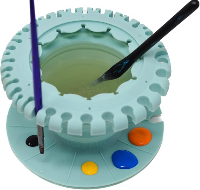 Paint Puck CollapsiBowl Paint Brush Cleaner Rinse Cup – Collapsible Paint Water by PaintPuck