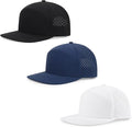 Quick Dry Baseball Cap Flat Brim Snapback Hat Sun and Rain Protection Golf Hat for Men Women