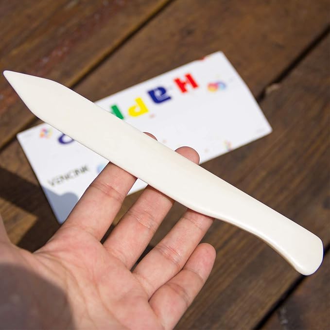 VENCINK Large Genuine Bone Folder Origami Craft Paper Creaser Crafting Folding - Image 2