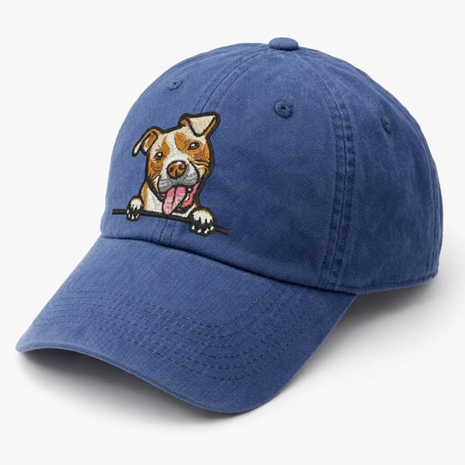 Pet Dog Lover Gifts,Embroidered Dog Baseball Hats for Men Women Dad Mom