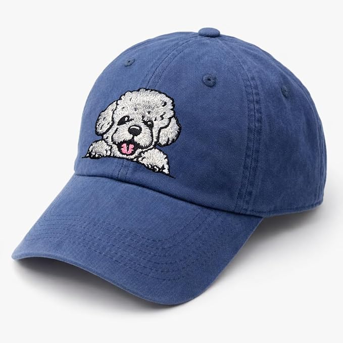 Pet Dog Lover Gifts,Embroidered Dog Baseball Hats for Men Women Dad Mom