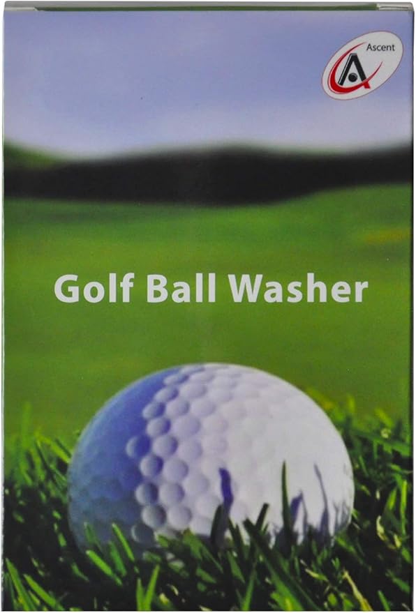 Ascent Golf Ball Washer Cleaner - Golfer's Best Gift Idea, Accessory, Gift for Men Women, Souvenir, Present