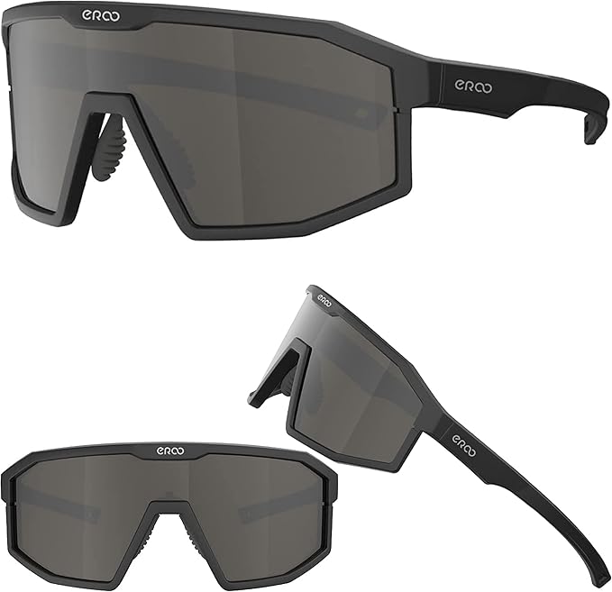 Eazyrun Kids Polarized Sports Sunglasses for Age 8-12 Youth Baseball Softball Cycling Glasses UV Protection for Boy Girl