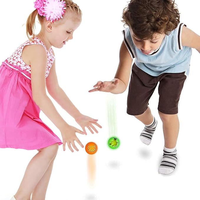 72 Pcs Glow in The Dark Bouncing Balls - Image 2