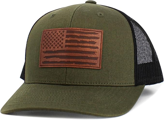 KBETHOS Flag USA America Military Thin Blue Line Thin Red Line Vintage Distressed Baseball Cap Dad Hat Unisex Adjustable…